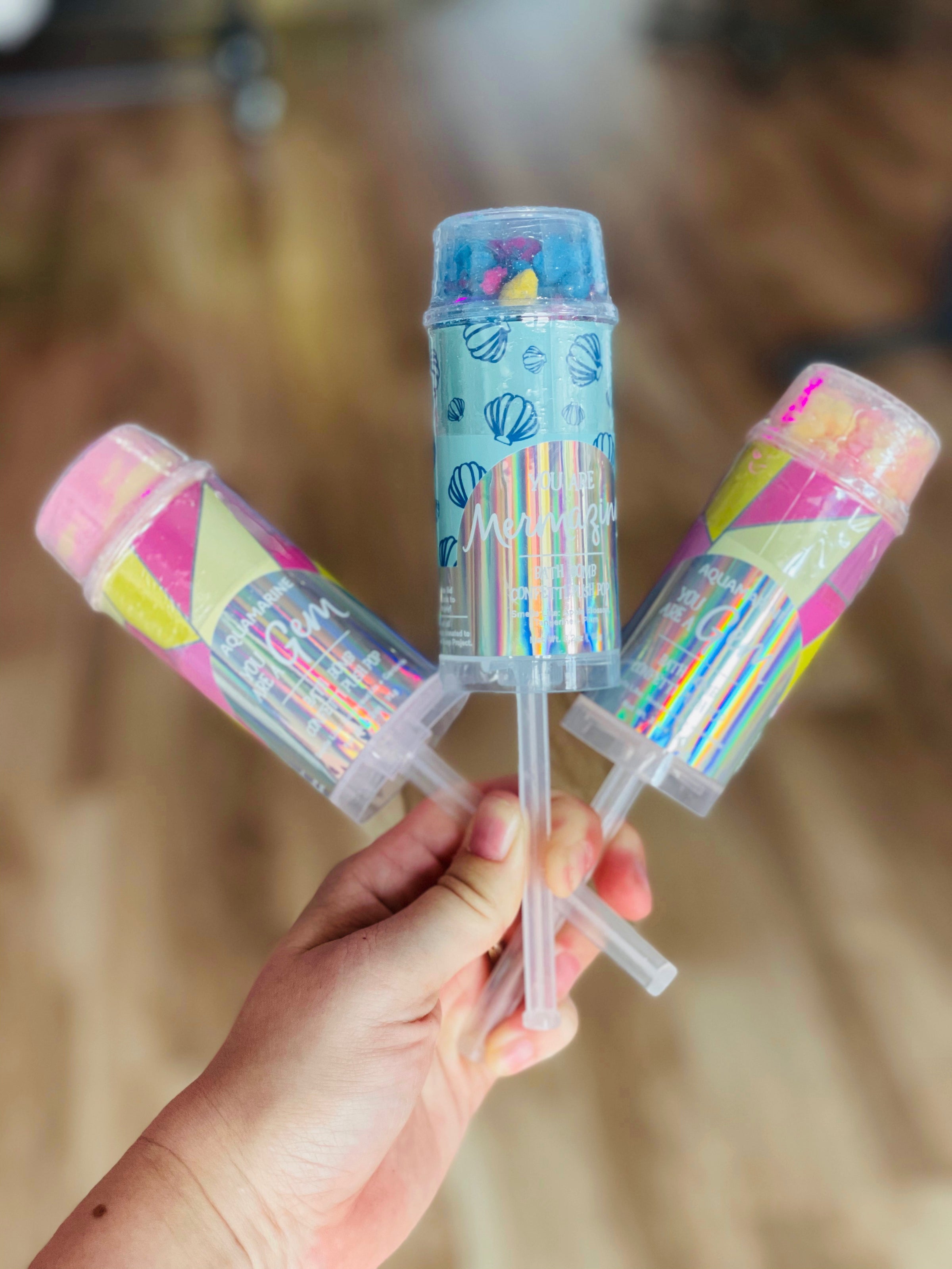 Cait & Co. bath bom confetti
