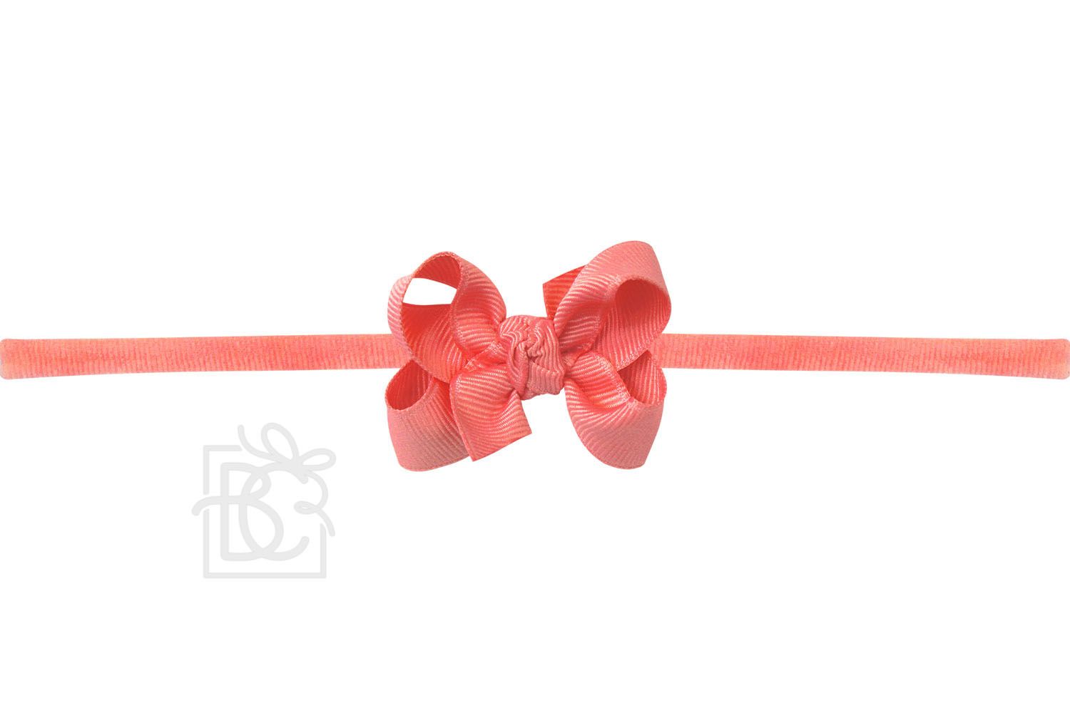2.5" Headband Bow on thin nylon band