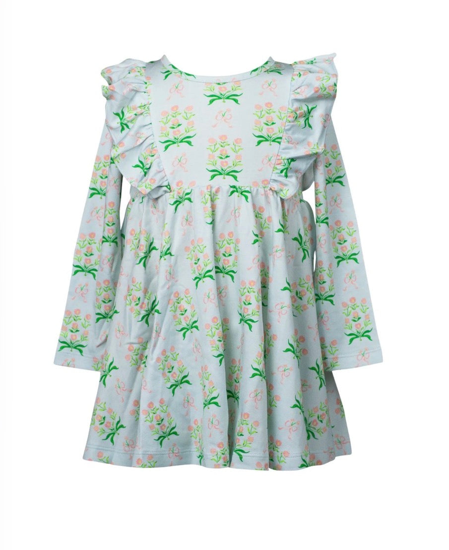 Margot Long Sleeve Twirl Dress