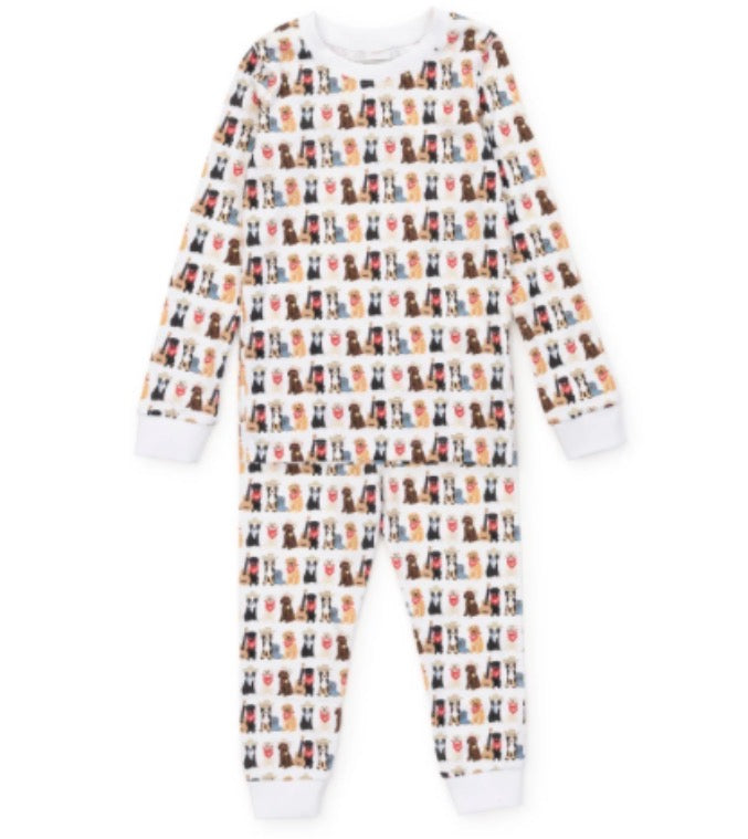 Grayson Pajama Pant Set Western Pups