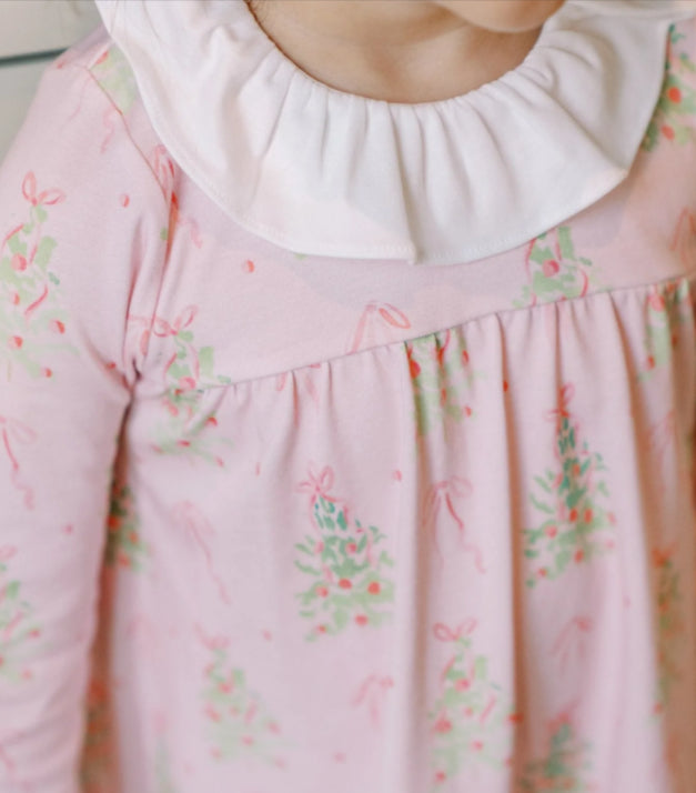 Pink Tinsel Bloomer Set