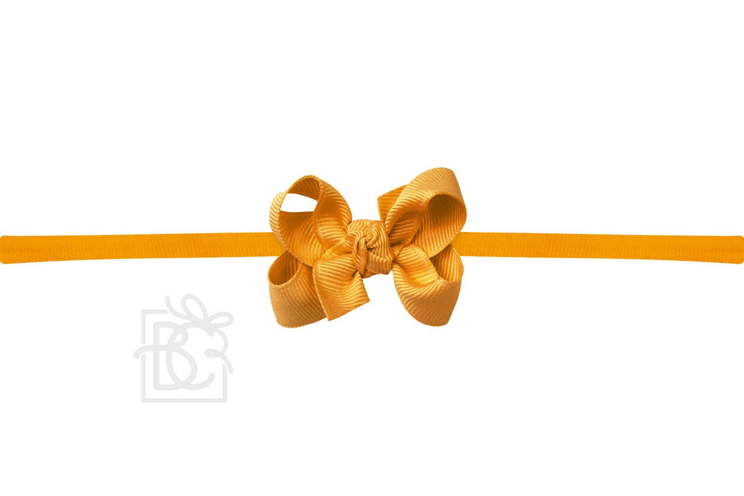 2.5" Headband Bow on thin nylon band