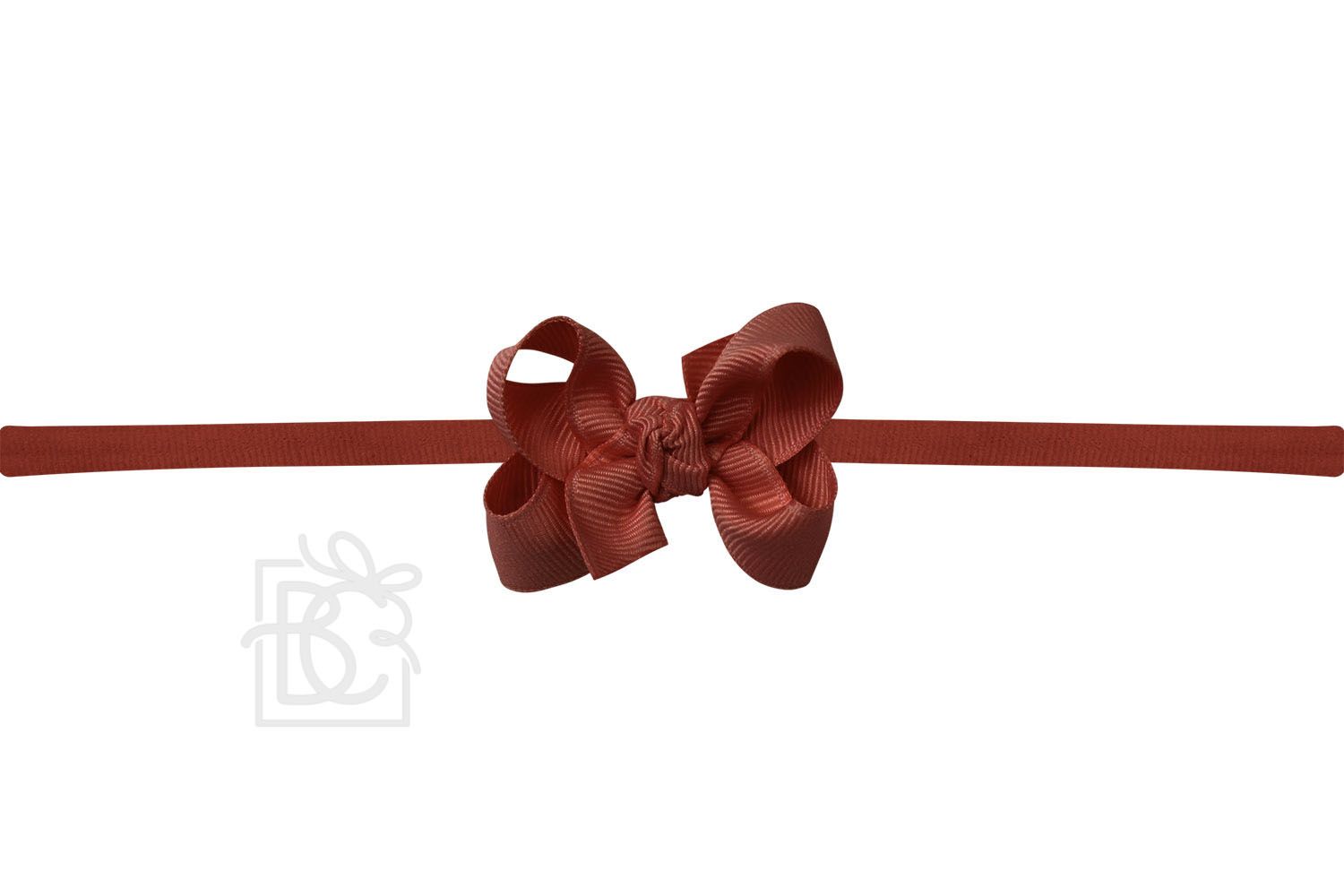 2.5" Headband Bow on thin nylon band
