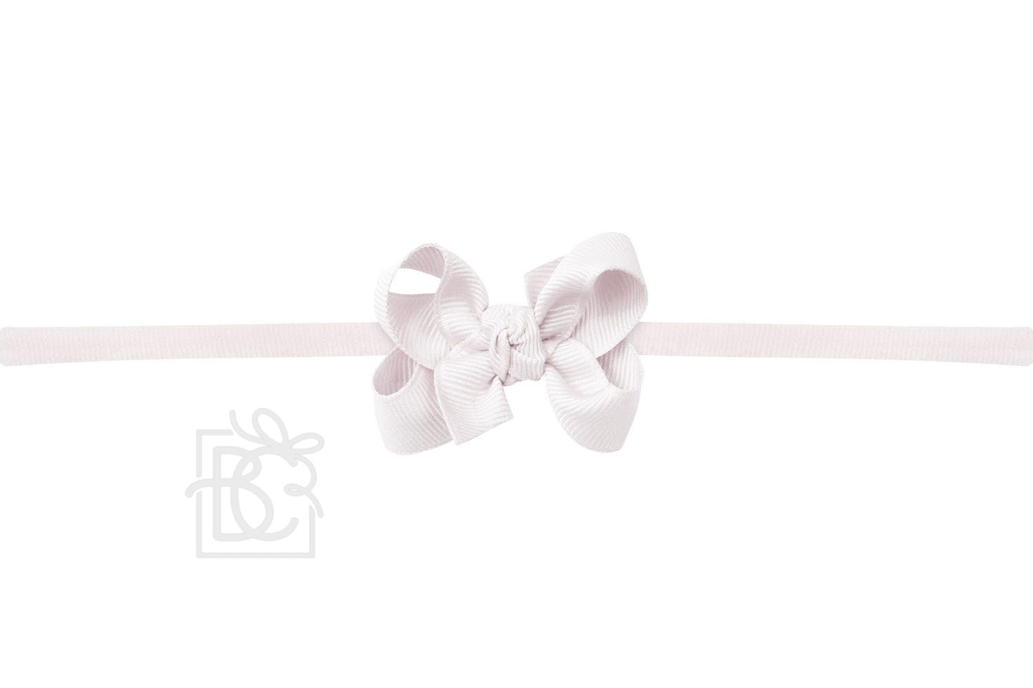 2.5" Headband Bow on thin nylon band