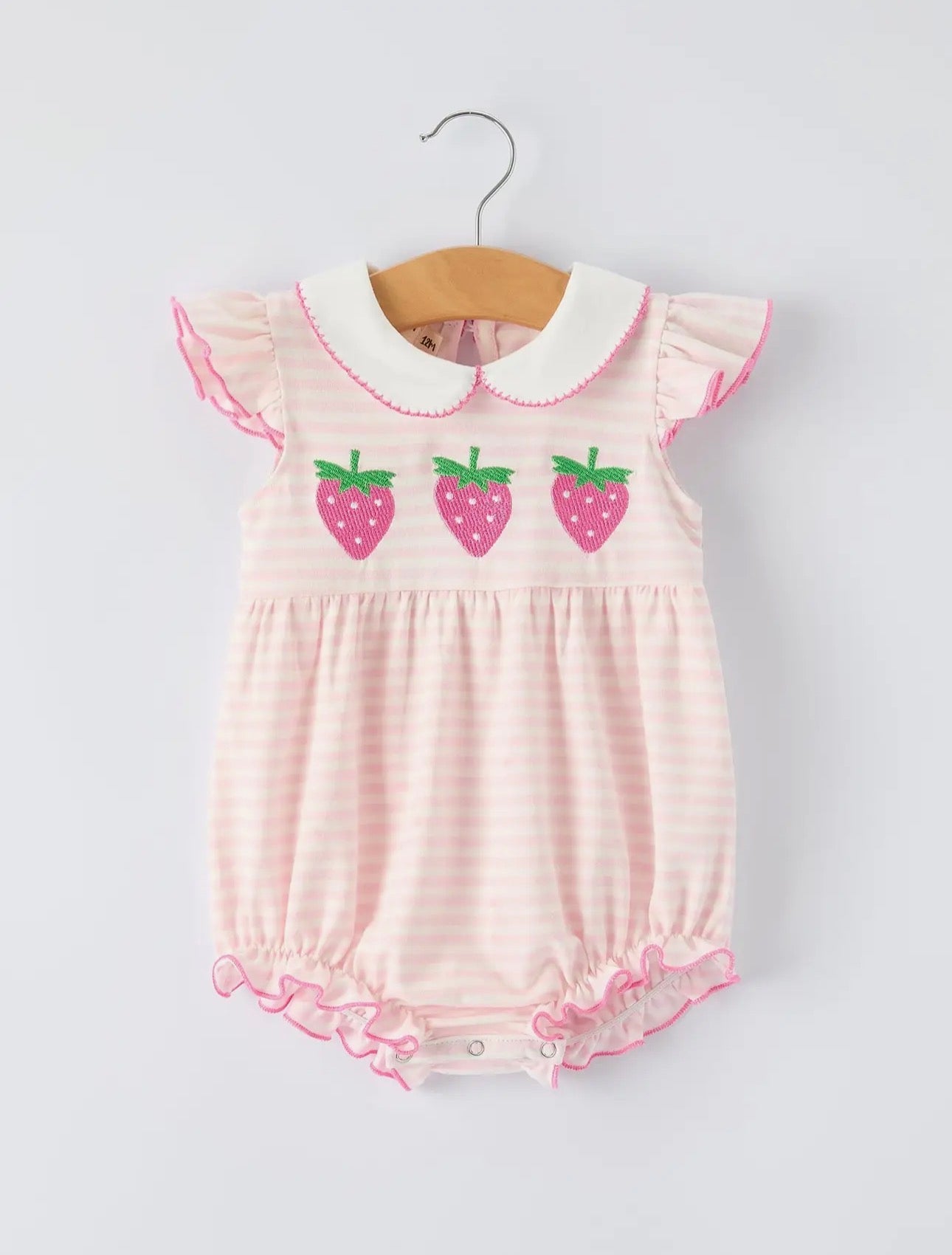 Strawberry knit bubble