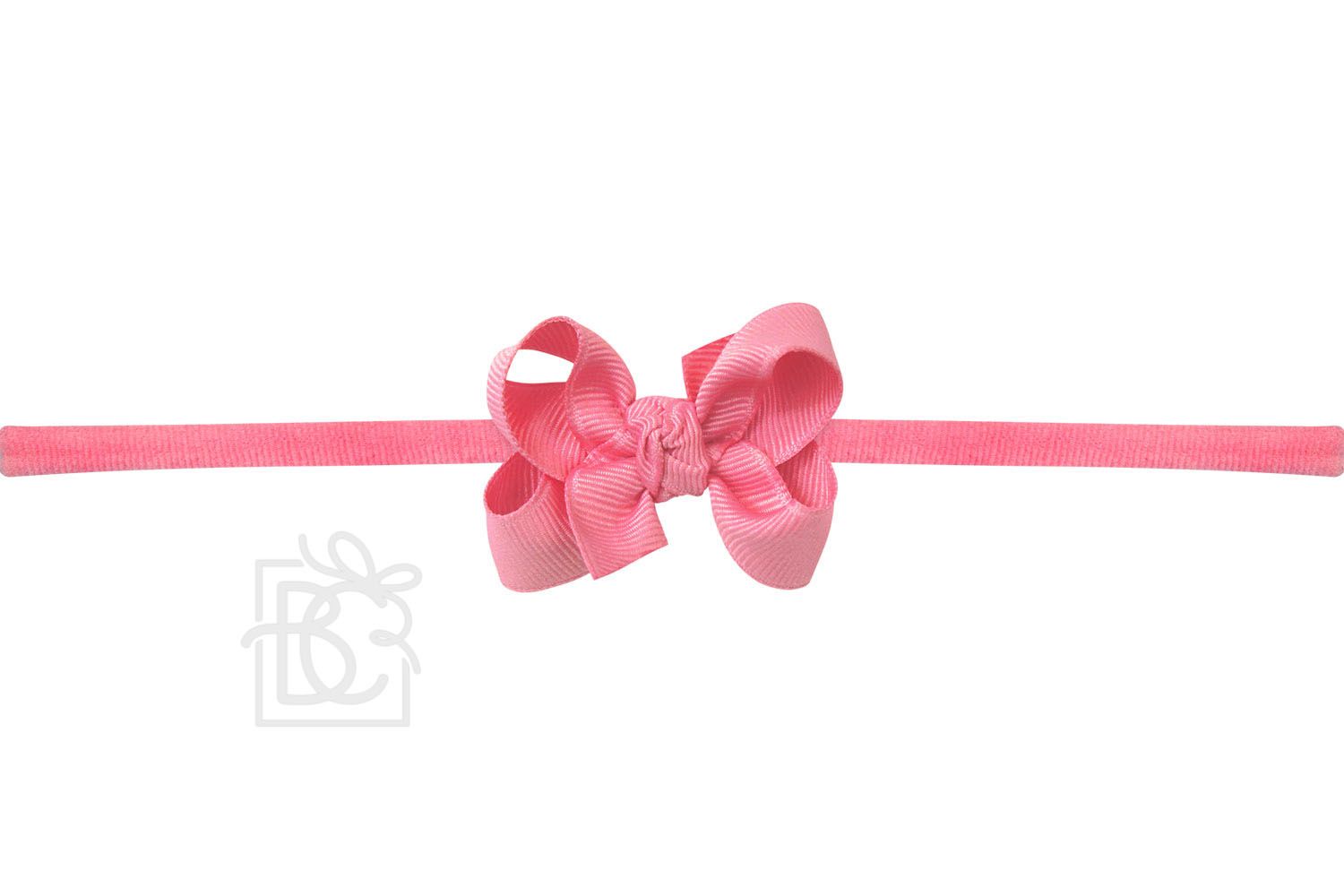 2.5" Headband Bow on thin nylon band