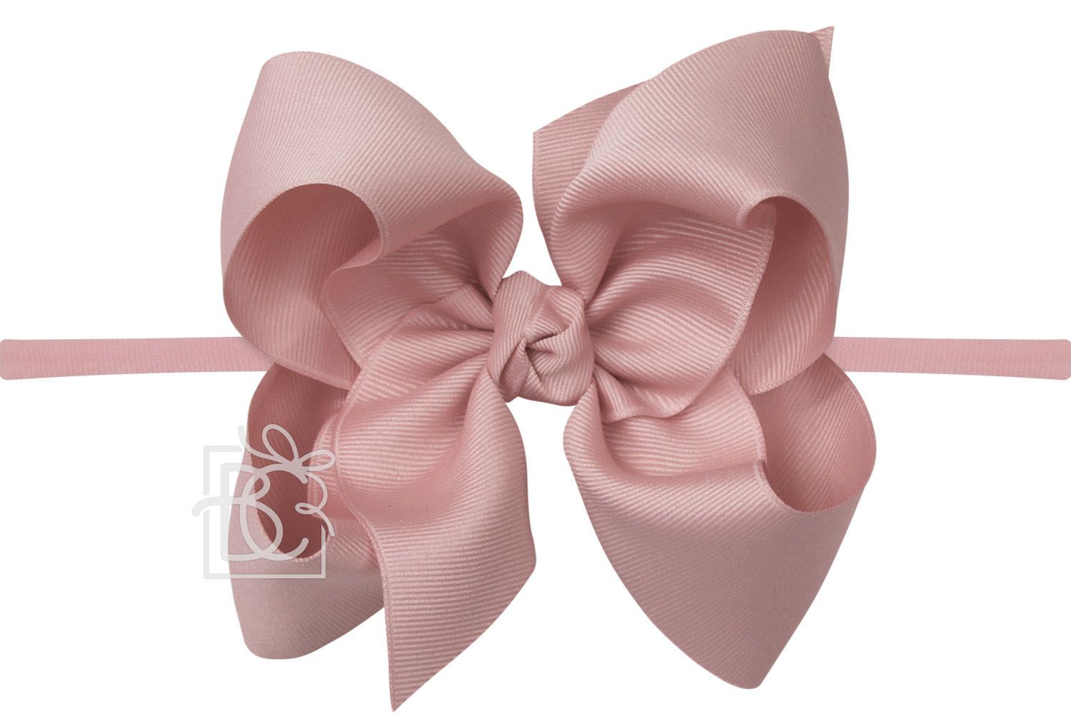 3.5" Headband Bow on thin nylon band