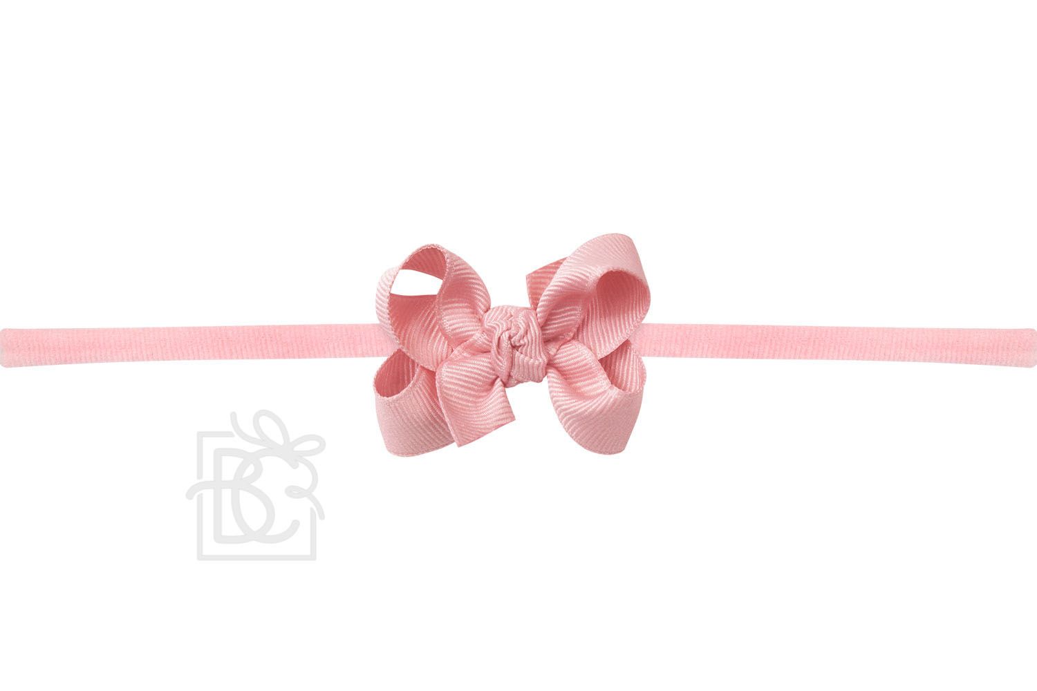 2.5" Headband Bow on thin nylon band