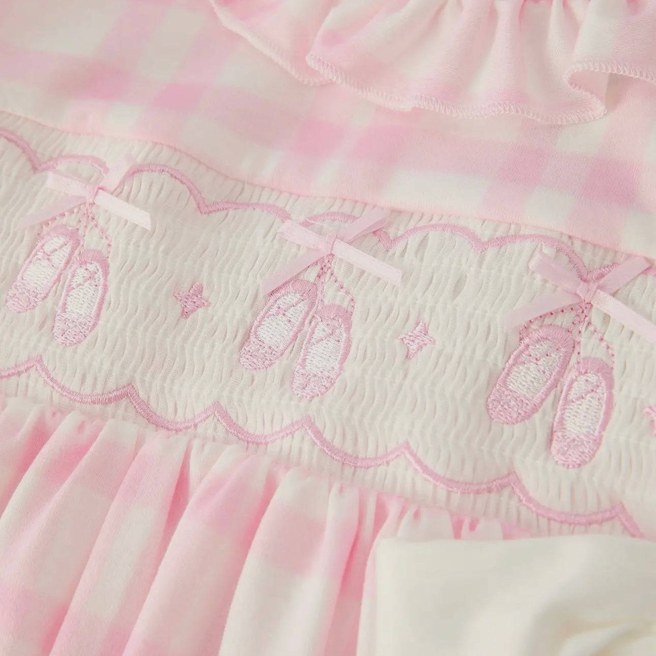Sweet and Pink Bows Ballet Dress