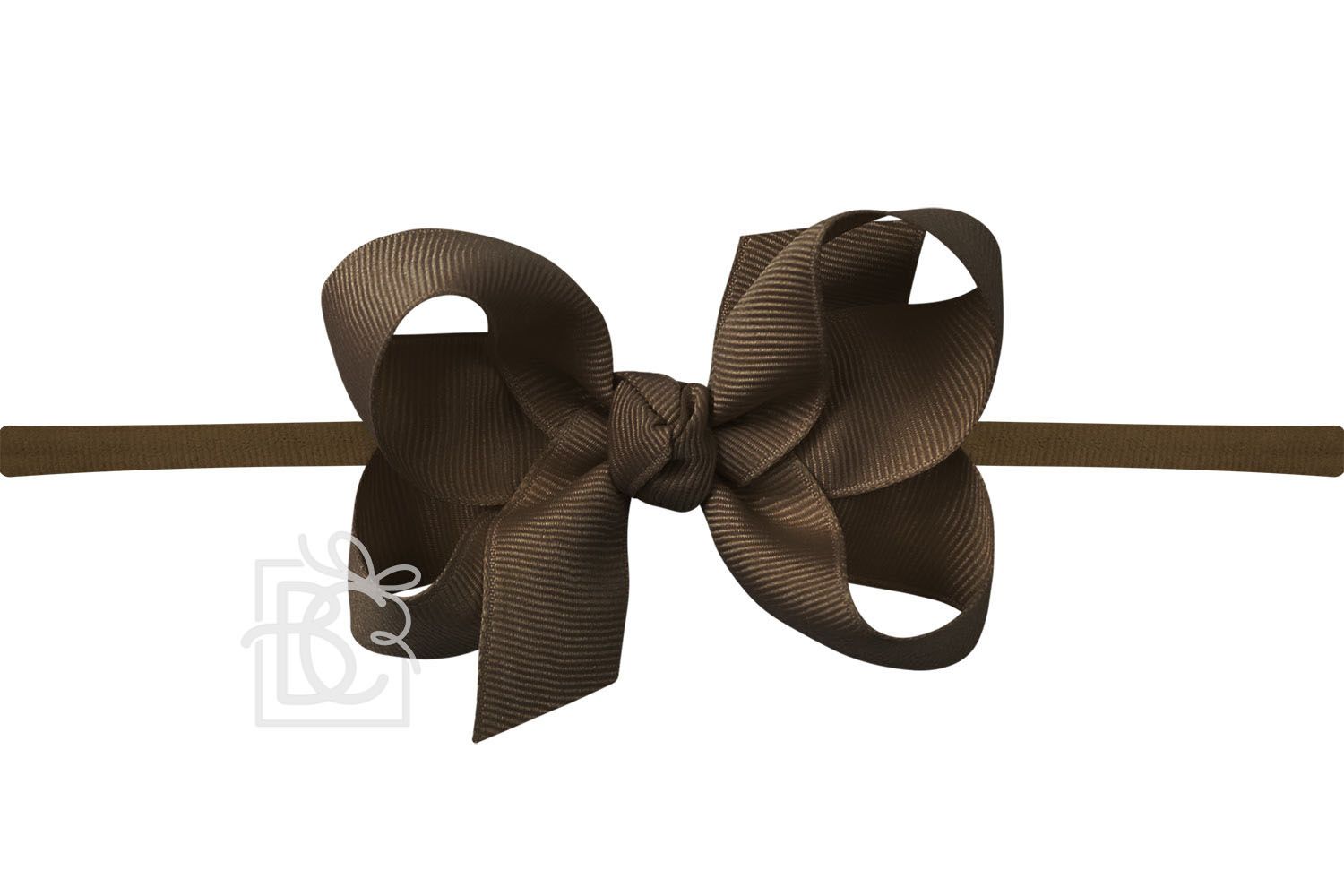 3.5" Headband Bow on thin nylon band