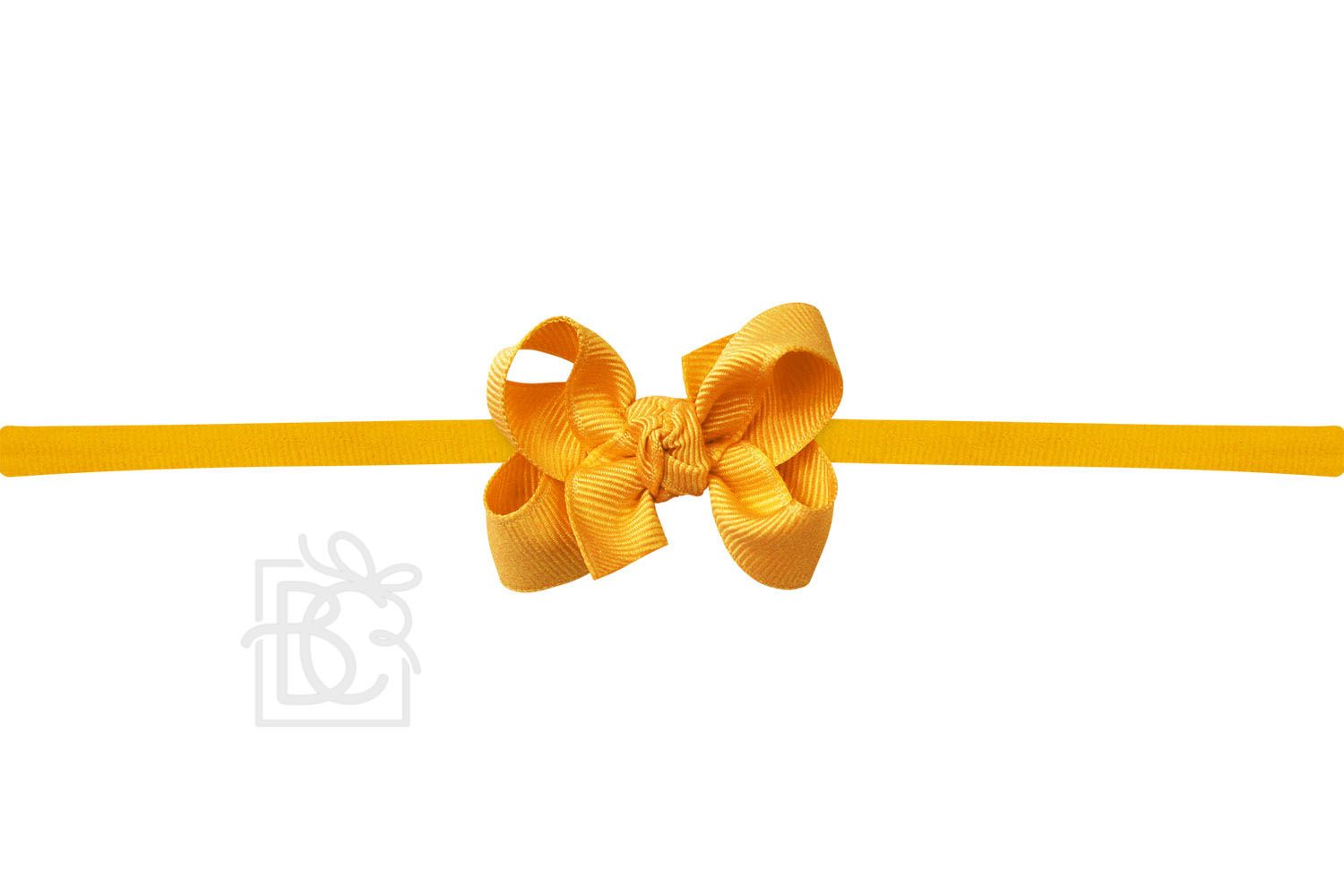 2.5" Headband Bow on thin nylon band