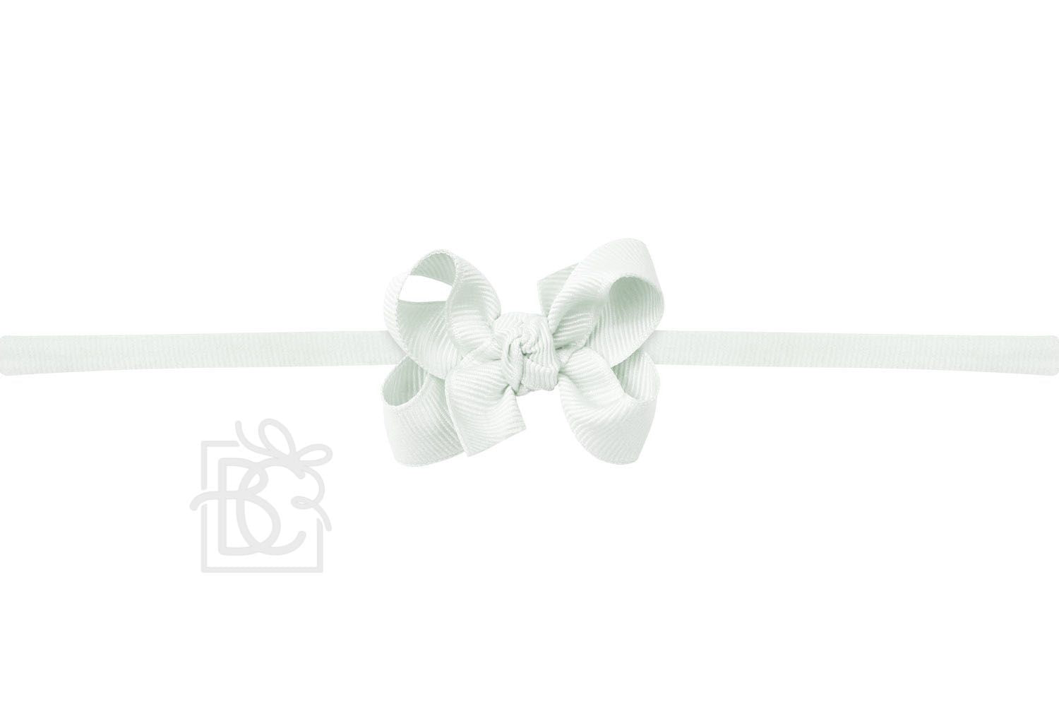 2.5" Headband Bow on thin nylon band