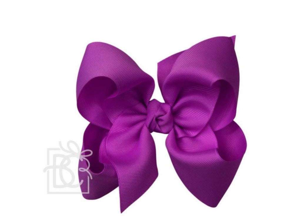 5.5'' Grosgrain Bow on clip