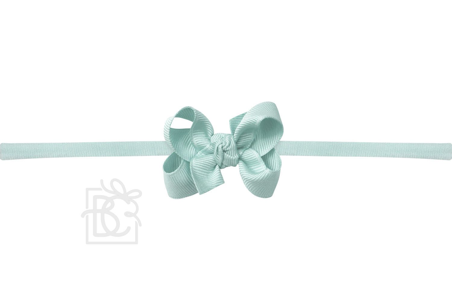 2.5" Headband Bow on thin nylon band
