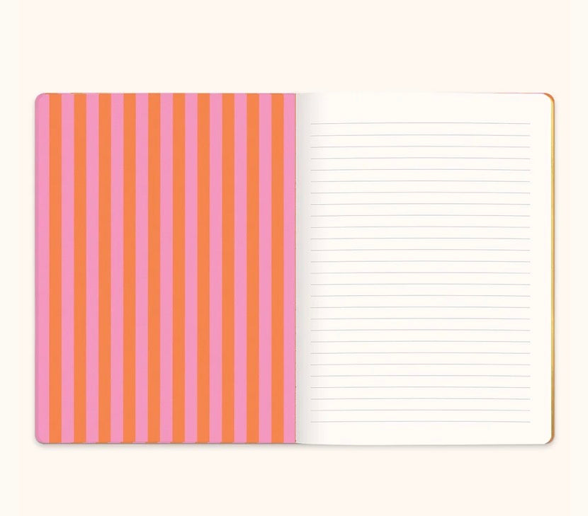 Tropical Blooms Casey Notebook with Phone Loop