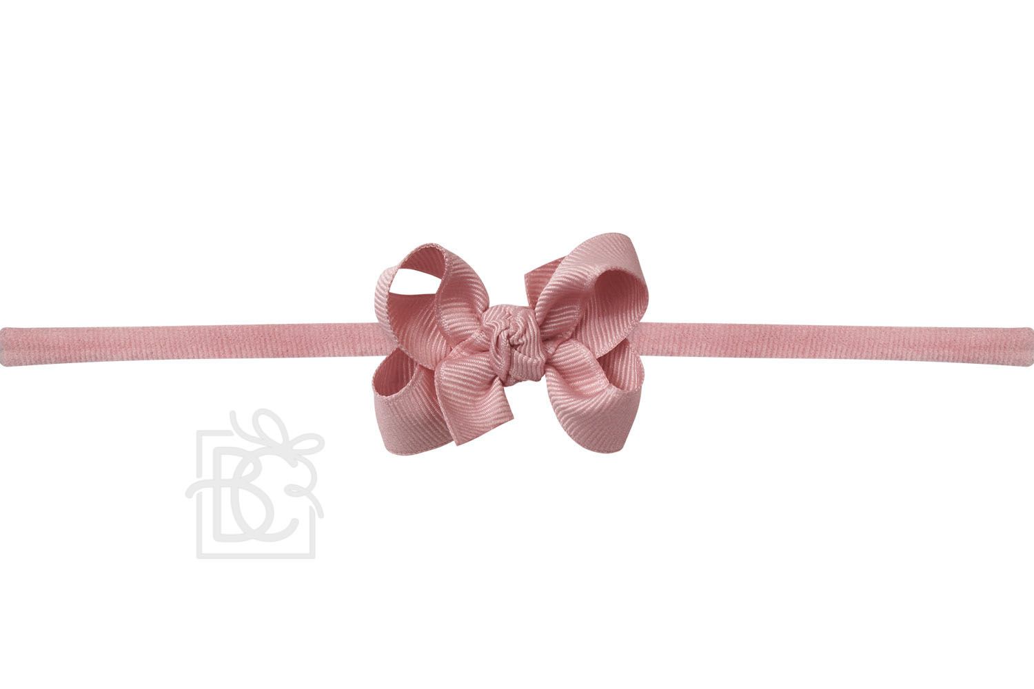 2.5" Headband Bow on thin nylon band