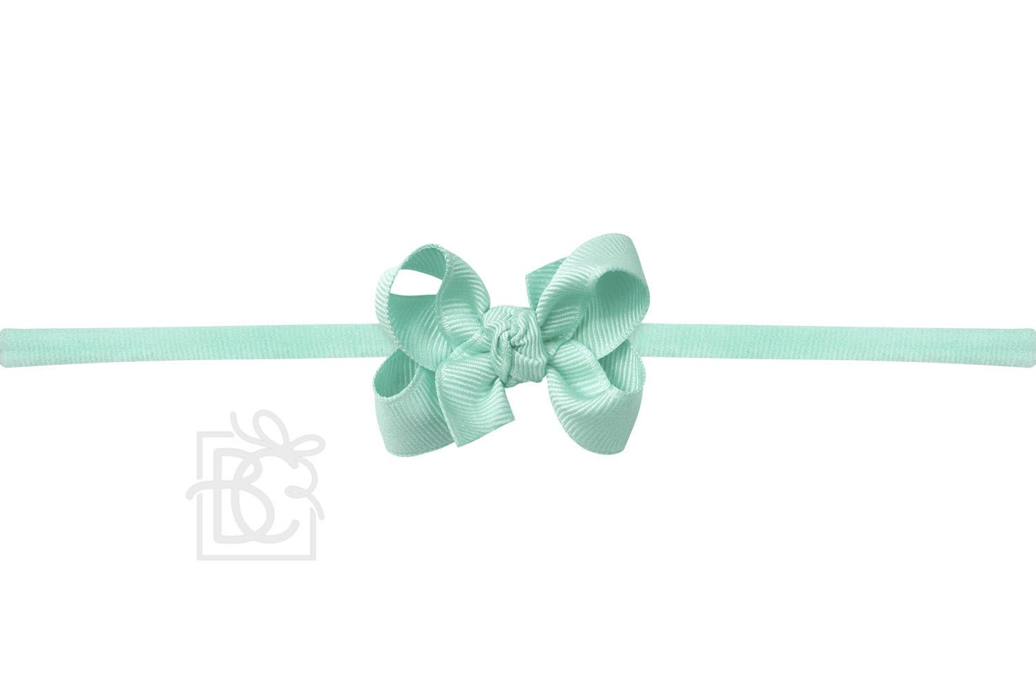 2.5" Headband Bow on thin nylon band