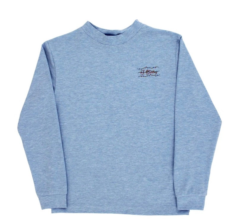 J. Bailey Long Sleeve Logo Tee Christmas Pups