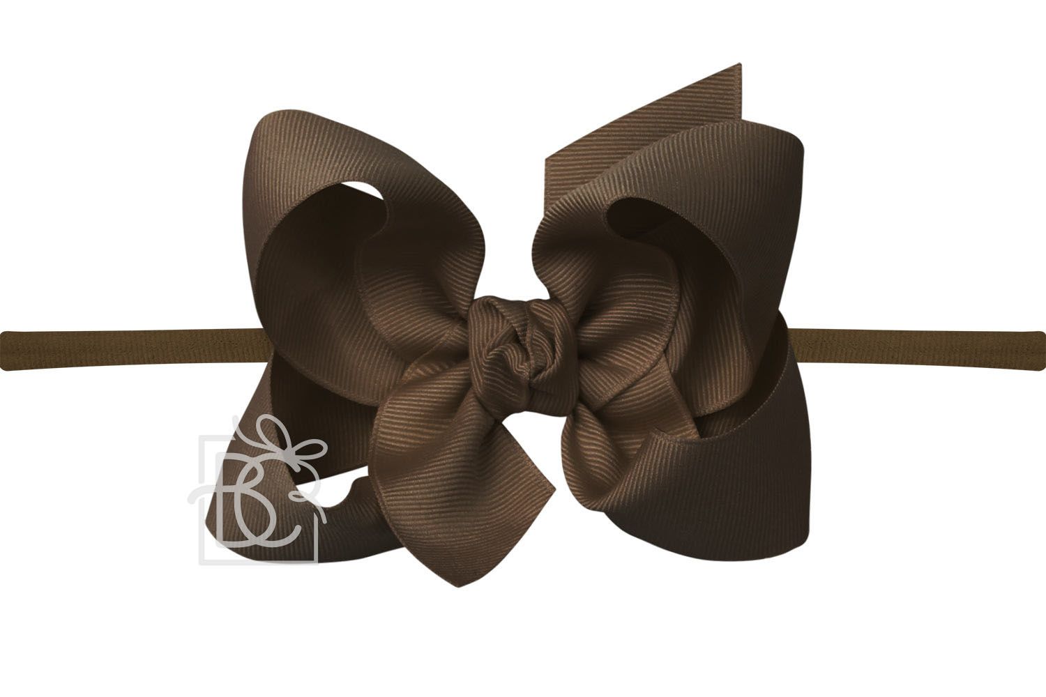 4.5” Headband Bow on thin nylon band
