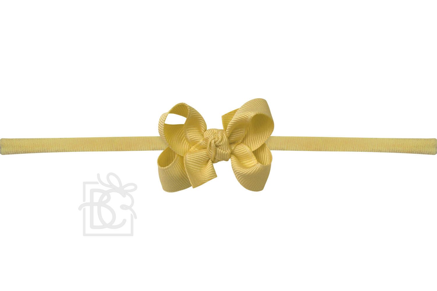 2.5" Headband Bow on thin nylon band