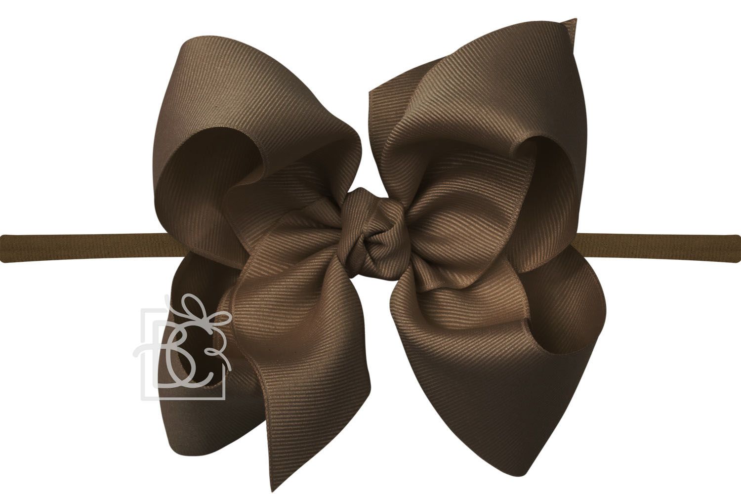 5.5” Headband Bow on thin nylon band