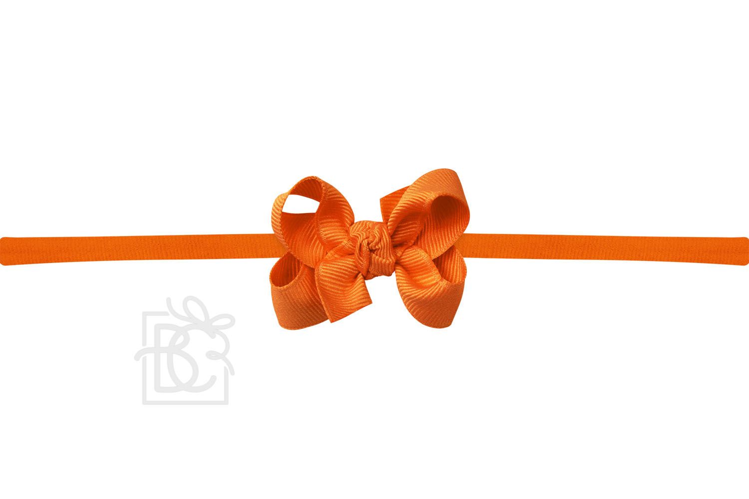 2.5" Headband Bow on thin nylon band