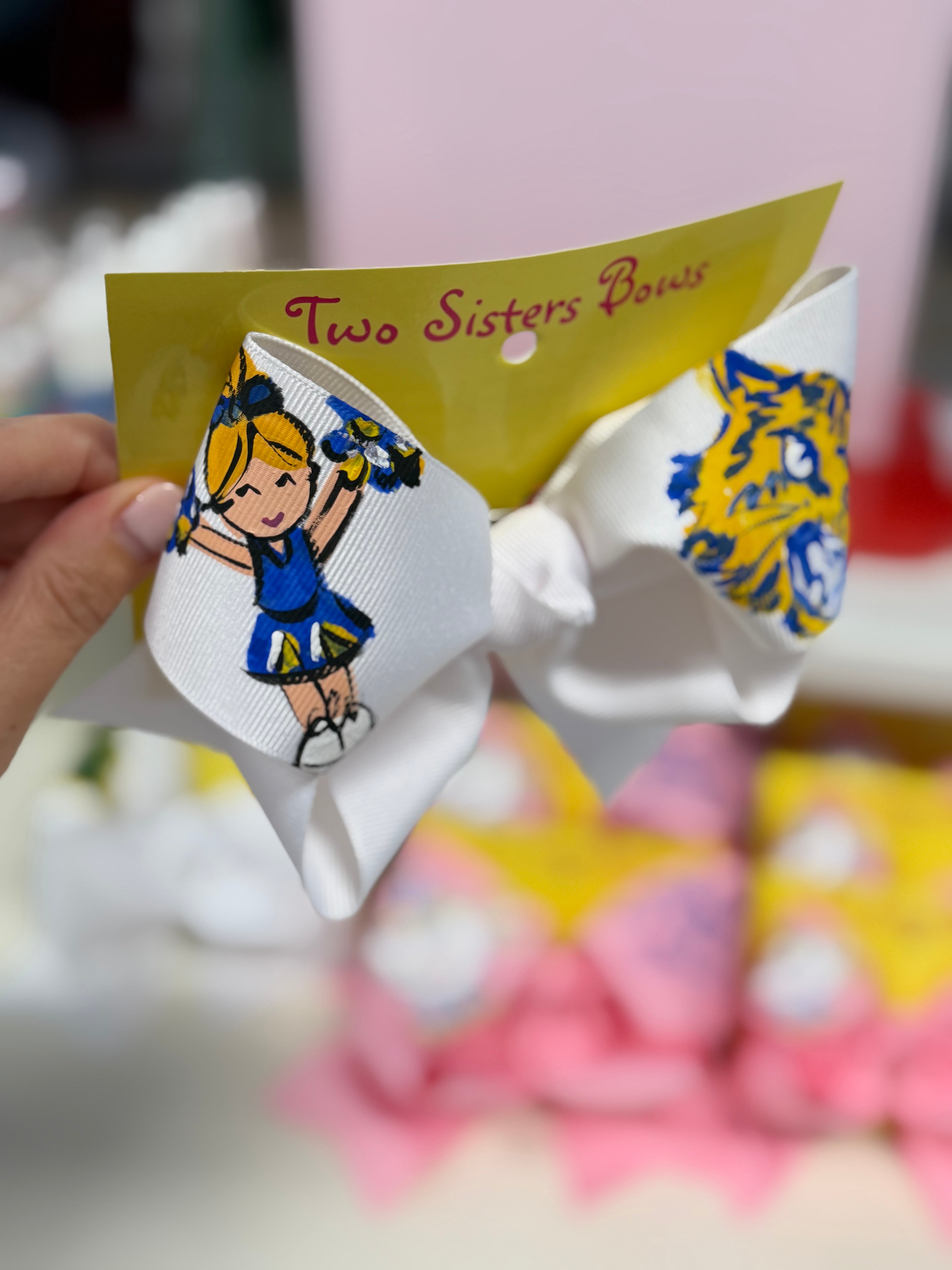 St. Anne’s Wildcats Bow cheer