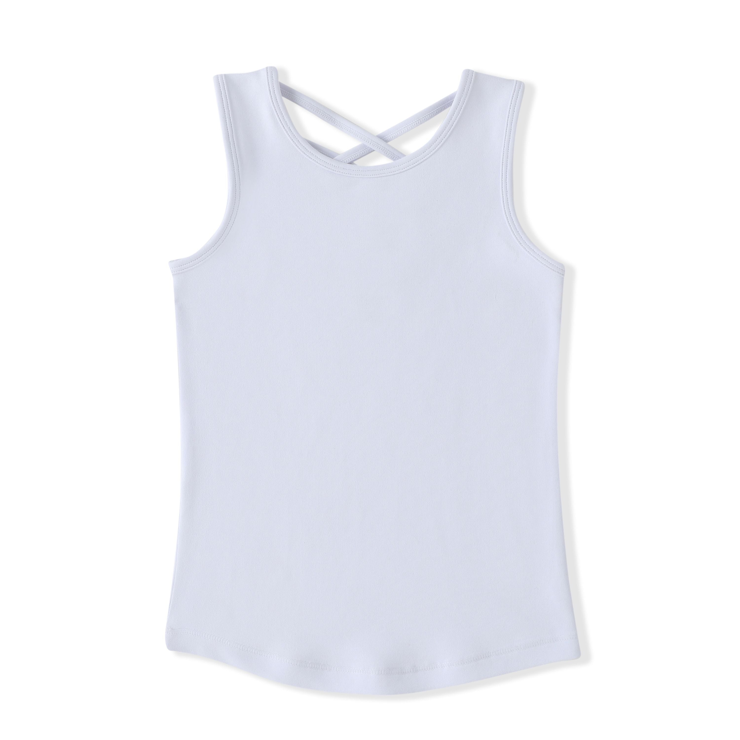 Swoon Active white tennis tank