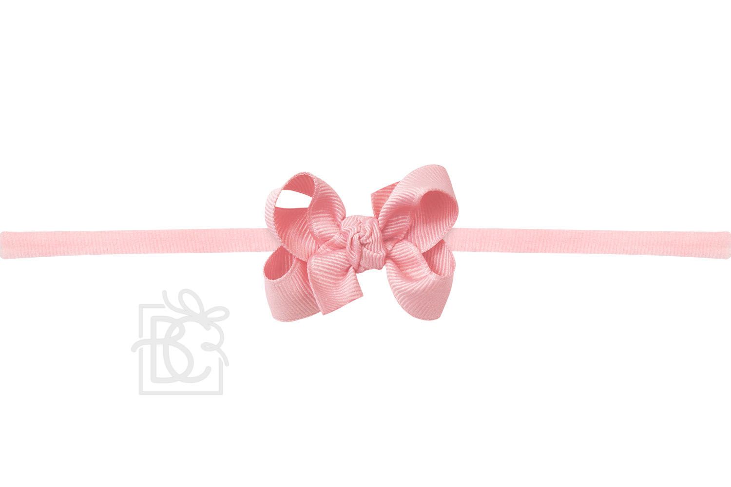 2.5" Headband Bow on thin nylon band