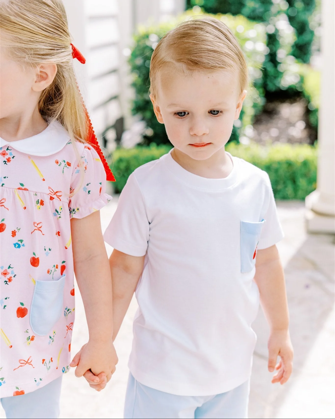 School days pocket boy pima tee