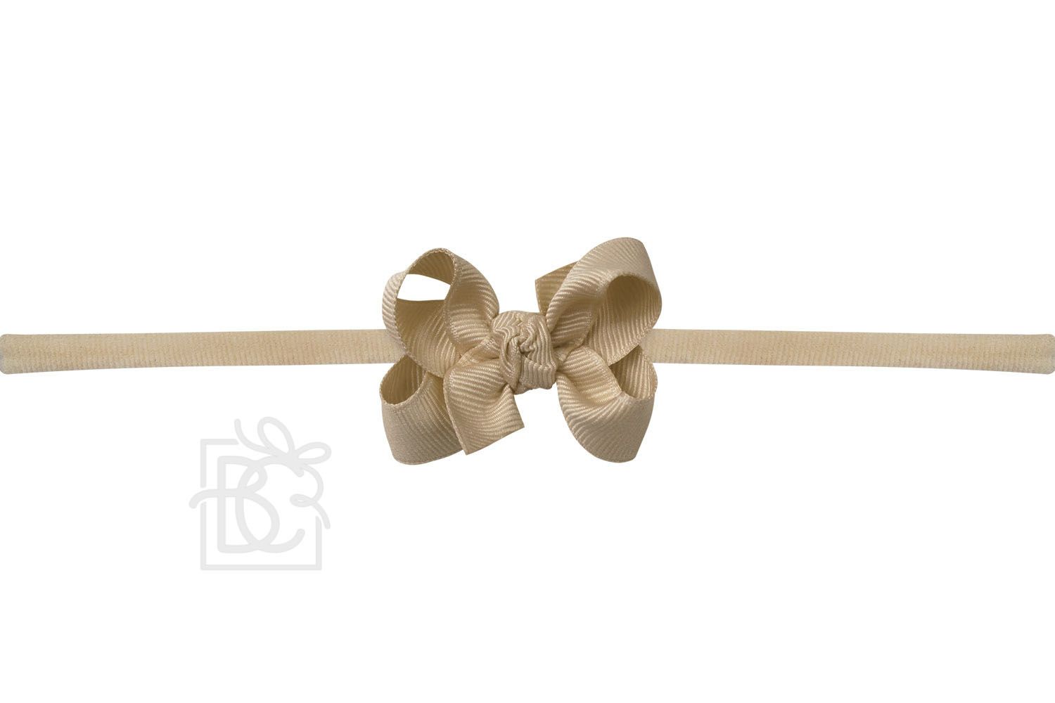 2.5" Headband Bow on thin nylon band