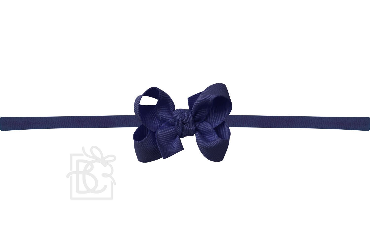 2.5" Headband Bow on thin nylon band