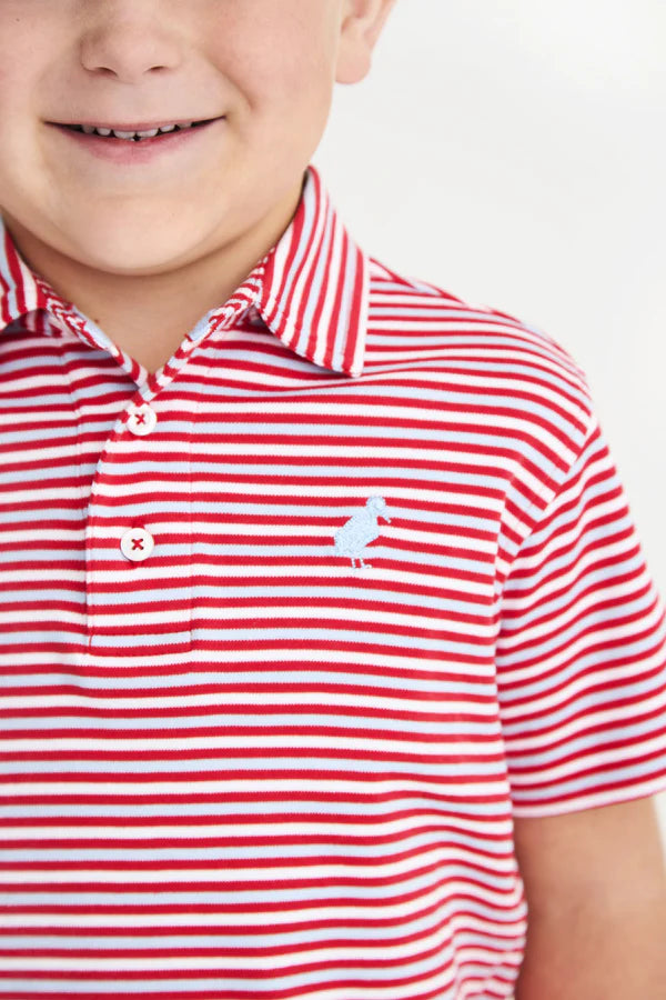 Sumner stripe polo
