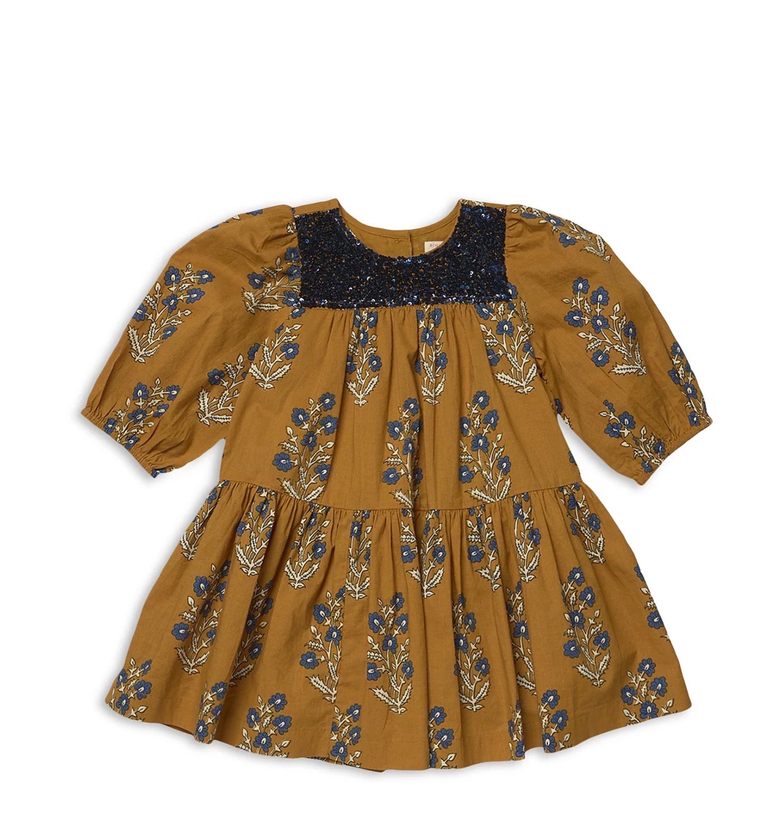 Girls Fiona Dress Harvest Dewdrop