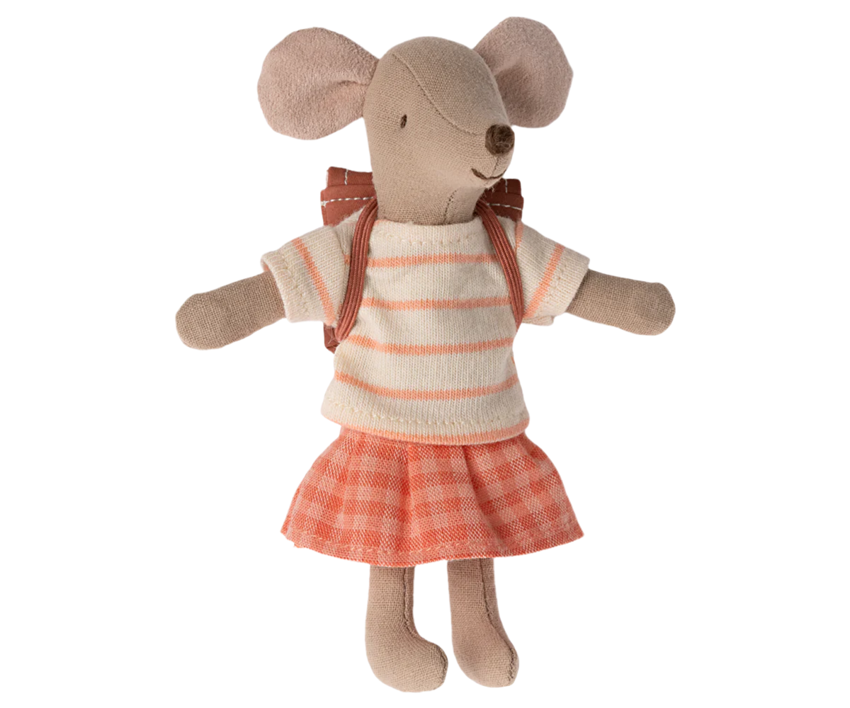 Tricycle mouse, Big sister - Coral