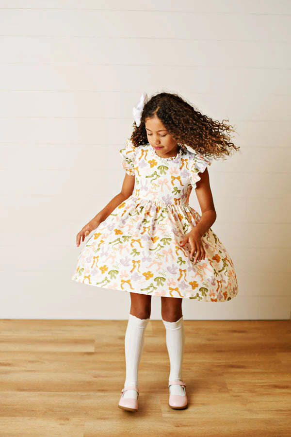 Autumn Ribbons bow Dress