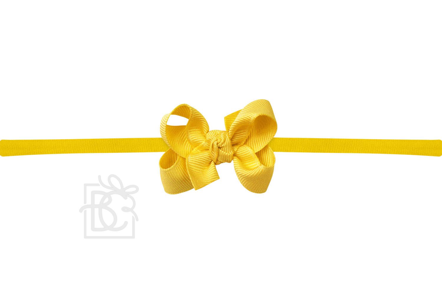 2.5" Headband Bow on thin nylon band