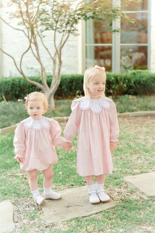 Frosted Pink tulip dress