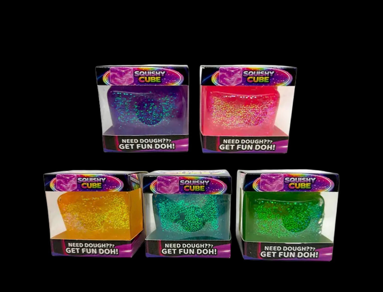 Fun Doh Squishy Cube