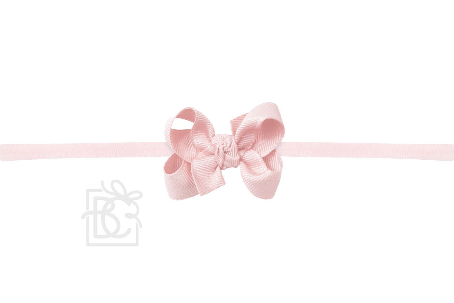 2.5" Headband Bow on thin nylon band