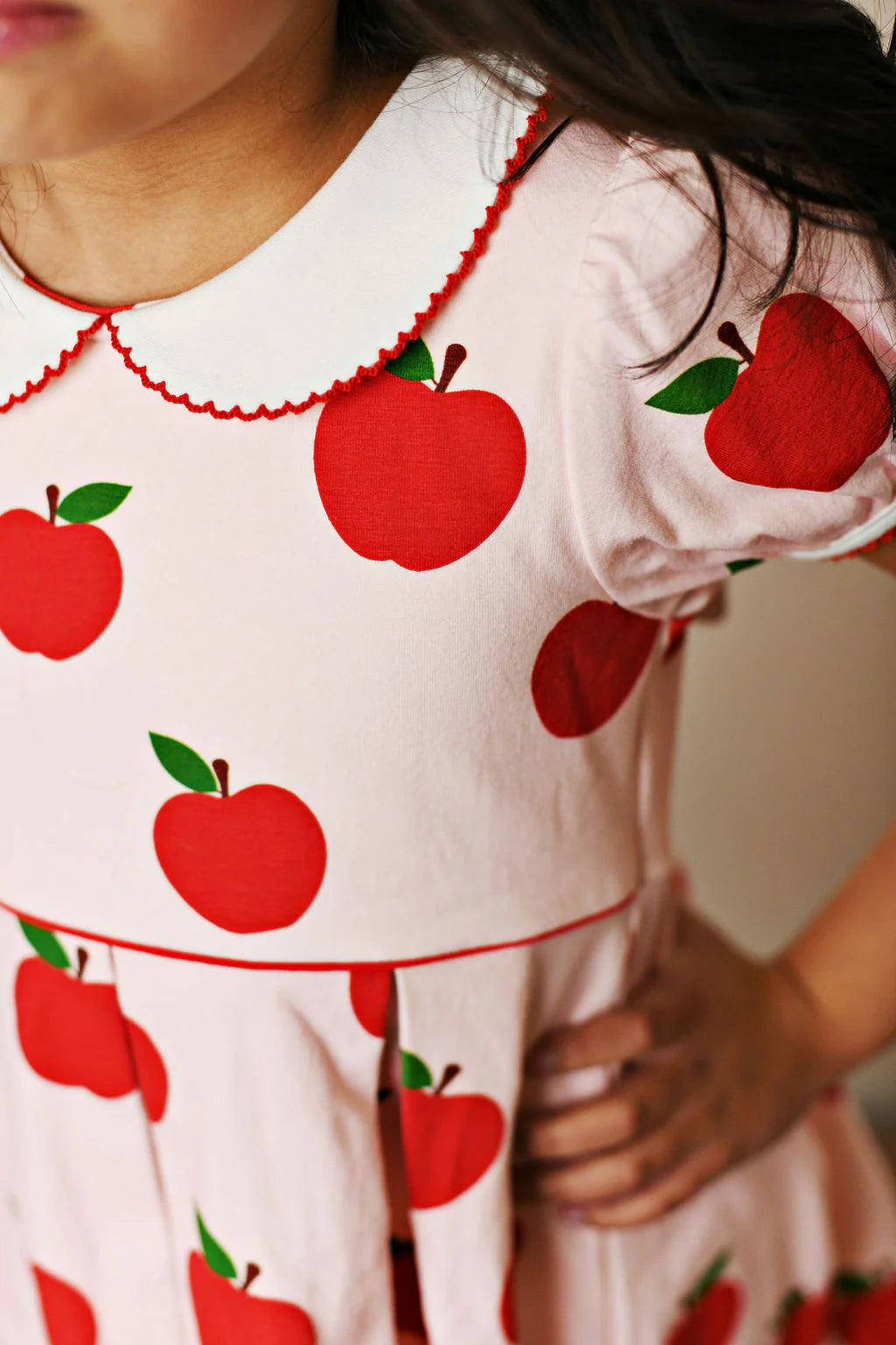 Apple pleat dress