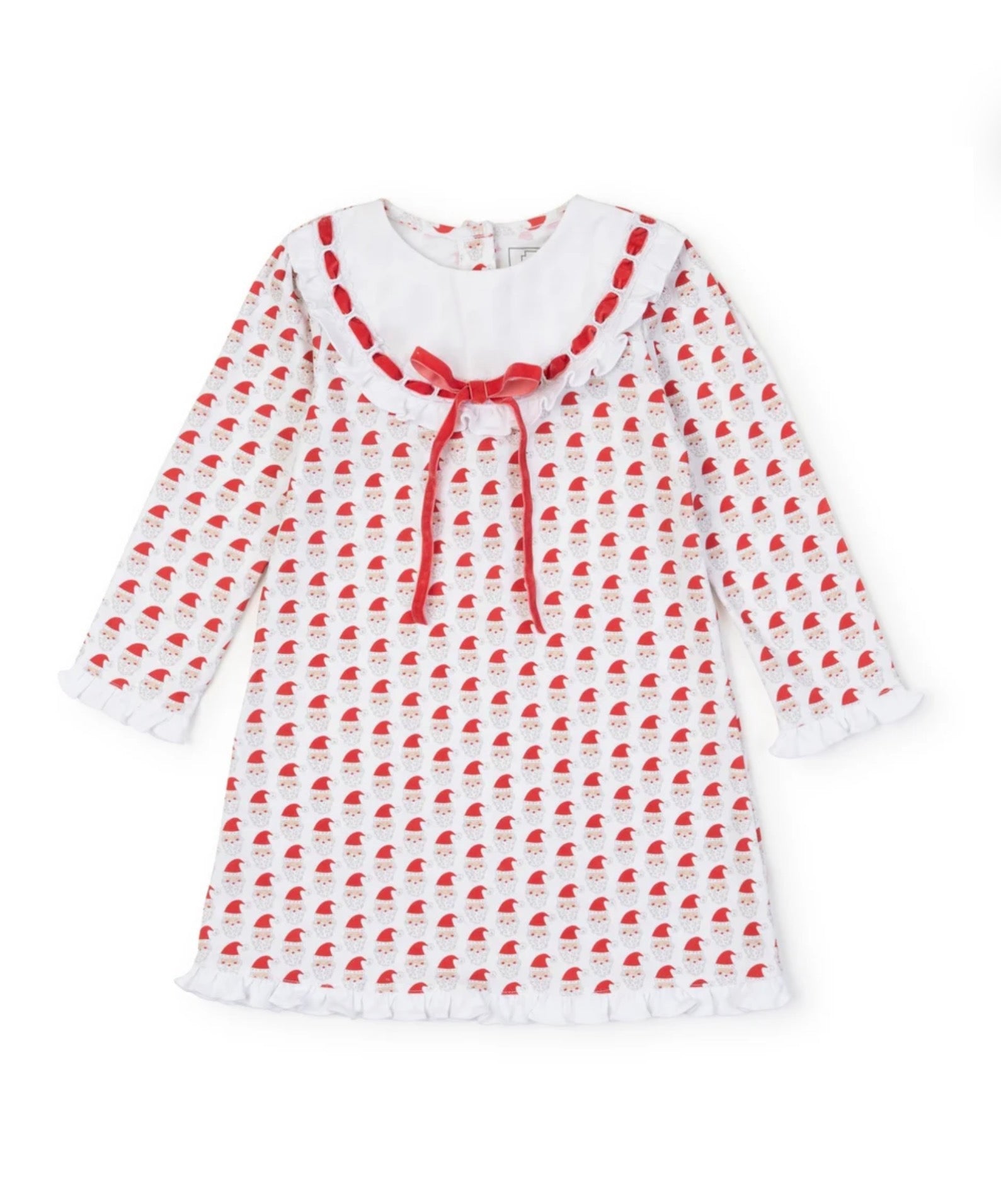 Emersyn Girls' Dress - Whimsical Santa