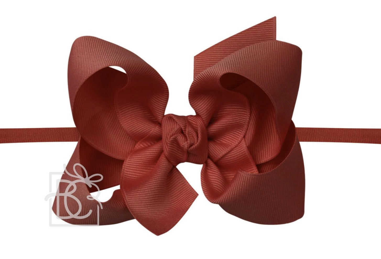 4.5” Headband Bow on thin nylon band