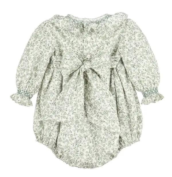 Heirloom Floral Bubble, Green