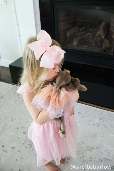 Elephant princess plush