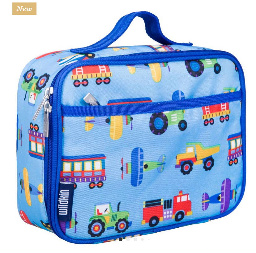 Trains planes and trucks lunchkit
